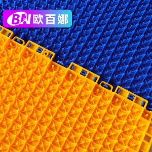 欧百娜室外篮球场悬浮地板户外三人制篮球赛场地专用拼装悬浮地垫