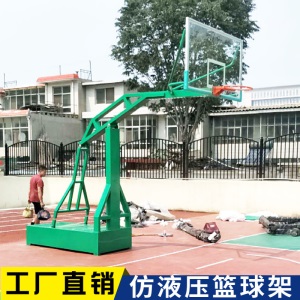 篮球架户外标准可移动家用比赛篮筐室内外手动电动液压升降篮球架