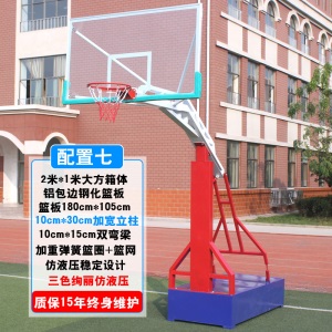 户外成人篮球架家用标准成年篮球架移动升降篮球架室外蓝球架