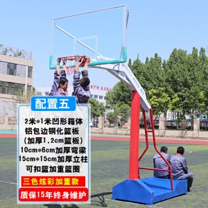 国标篮球架户外成人家用升降成年篮球架移动地埋固定室外蓝球框架