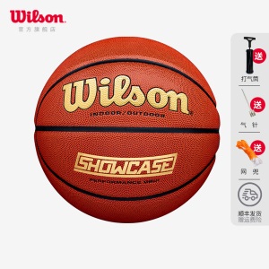 wilson威尔胜篮球7号pu彩虹球室内室外炫彩发光比赛用球