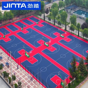 劲踏（JINTA）悬浮地板 室外篮球场悬浮地板羽毛球场户外用的幼儿园悬浮式拼装地板排球场地垫 专用型