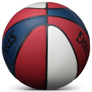 SPALDING斯伯丁篮球NBA室外PU掌控蓝球标准7号比赛篮球
