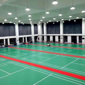 篮球场地胶室内乒乓球场PVC运动地胶垫羽毛球场室外防滑塑胶地板