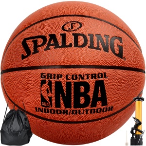 斯伯丁Spalding NBA比赛篮球室内外兼用耐磨PU材质蓝球