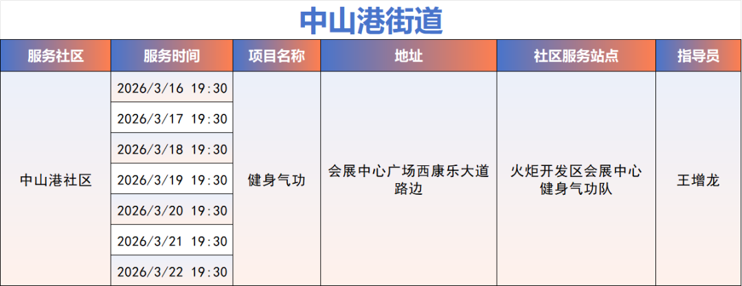 活力社区，体育相伴 | 社区体育服务清单（第四十一期）上新(图11)